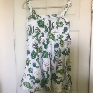 BNWT Ixia cactus mini dress